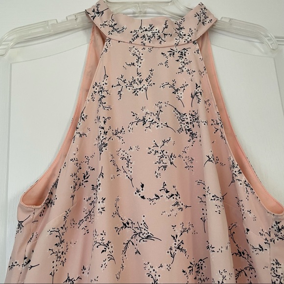 Lulu’s Blush Floral Swing Dress - Picture 5 of 9